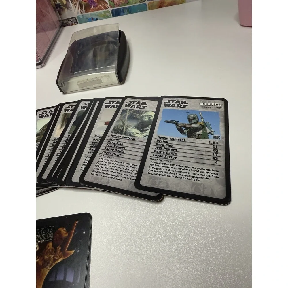 Star Wars Episodes IV–VI Card Game Lot Vintage 1990s Top Trumps‎ Style